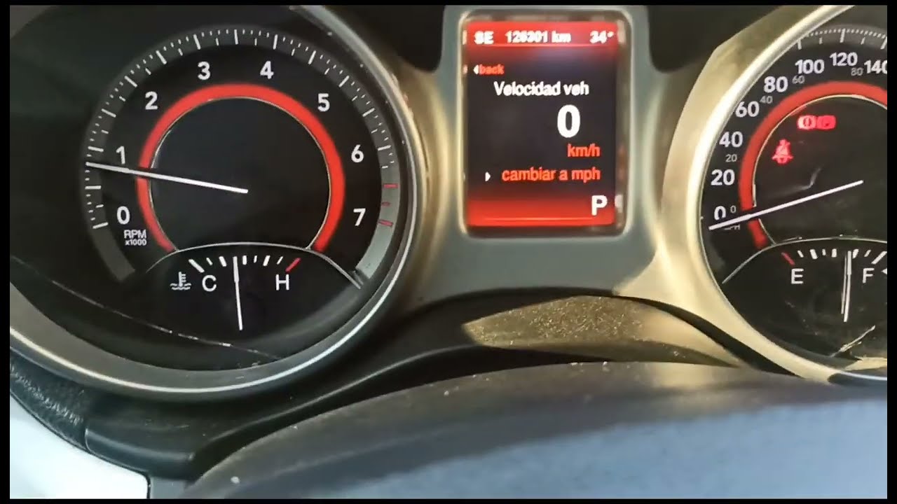 Dodge Journey 2016, no hay fuerza en reversa