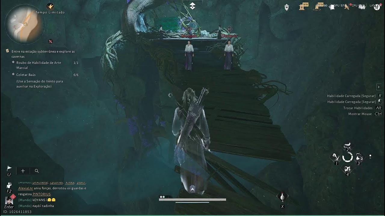 WHERE WINDS MEET - Obter tres curas da Floresta do Veu de  Nevoa - PEGANDO GUARDA SOL SKILL