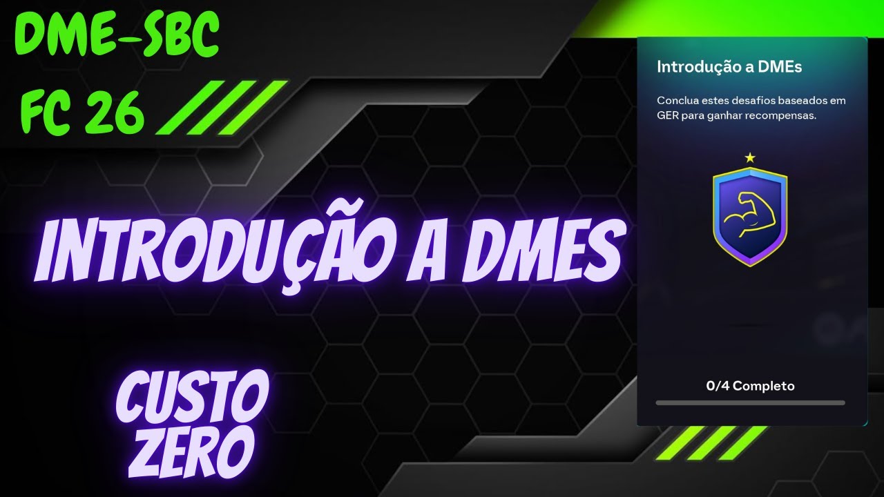 FC 26 - DME - SBC ** INTRODU&Ccedil;&Atilde;O A DMES **