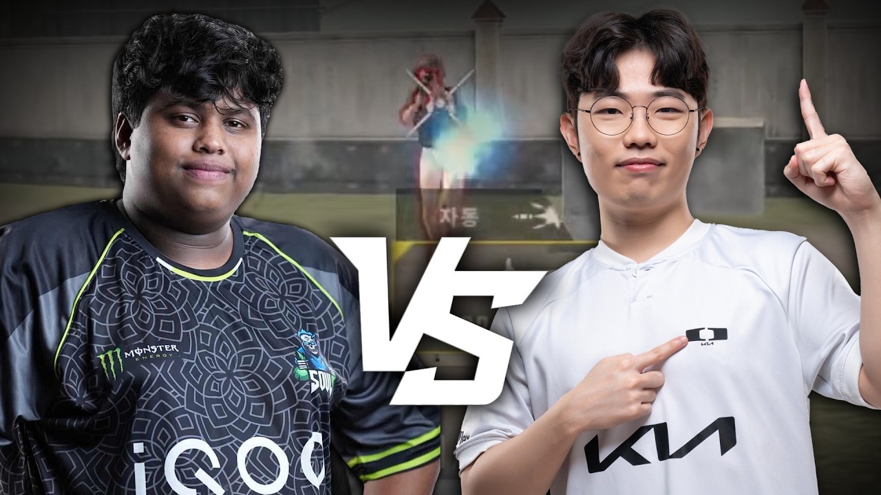 1vs1 with INDIA Pro Player