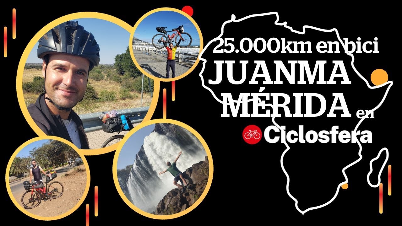 Entrevista con Juanma Mérida: 25.000km en bici por África