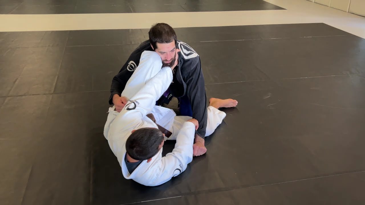 Scissor Sweep from Closed Guard