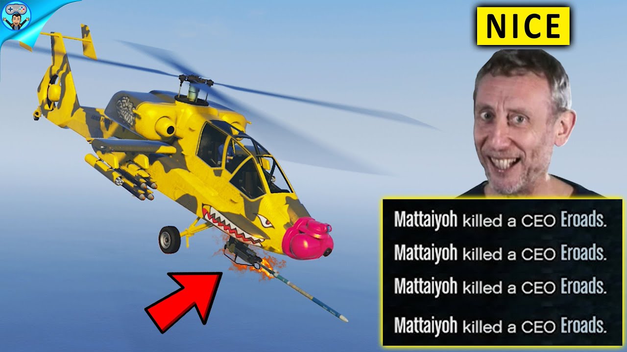 One of the best ways to deal with scared Tryhards on GTA Online!