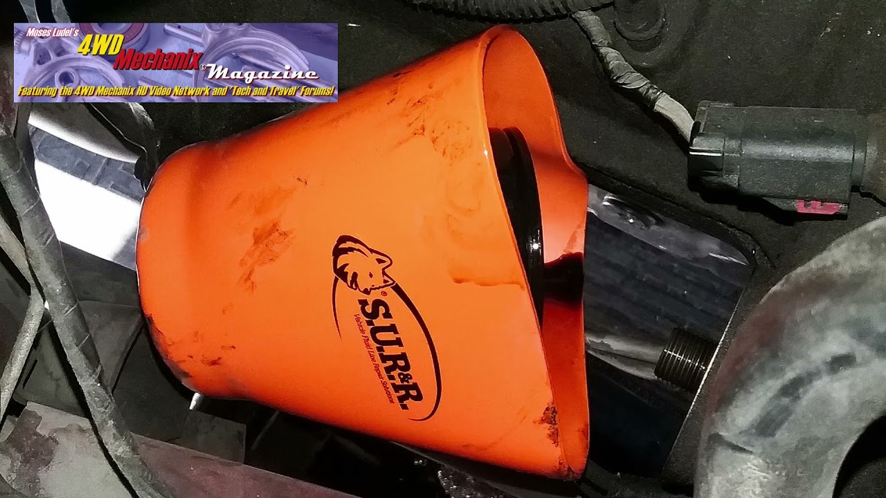 SUR&R Oil Filter Cup