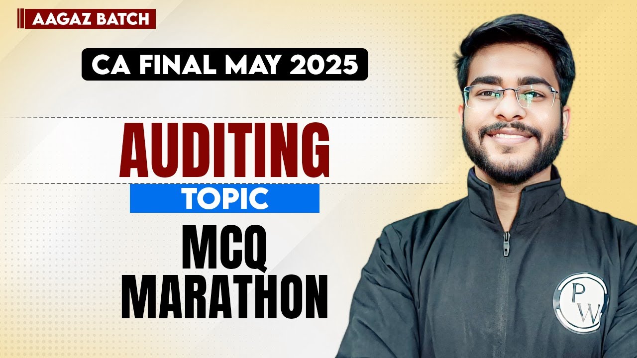 CA Final Audit - MCQ Marathon | ICAI Case Scenario MCQ Booklet SUMMARY | CA&nbsp;Hemant&nbsp;Somani