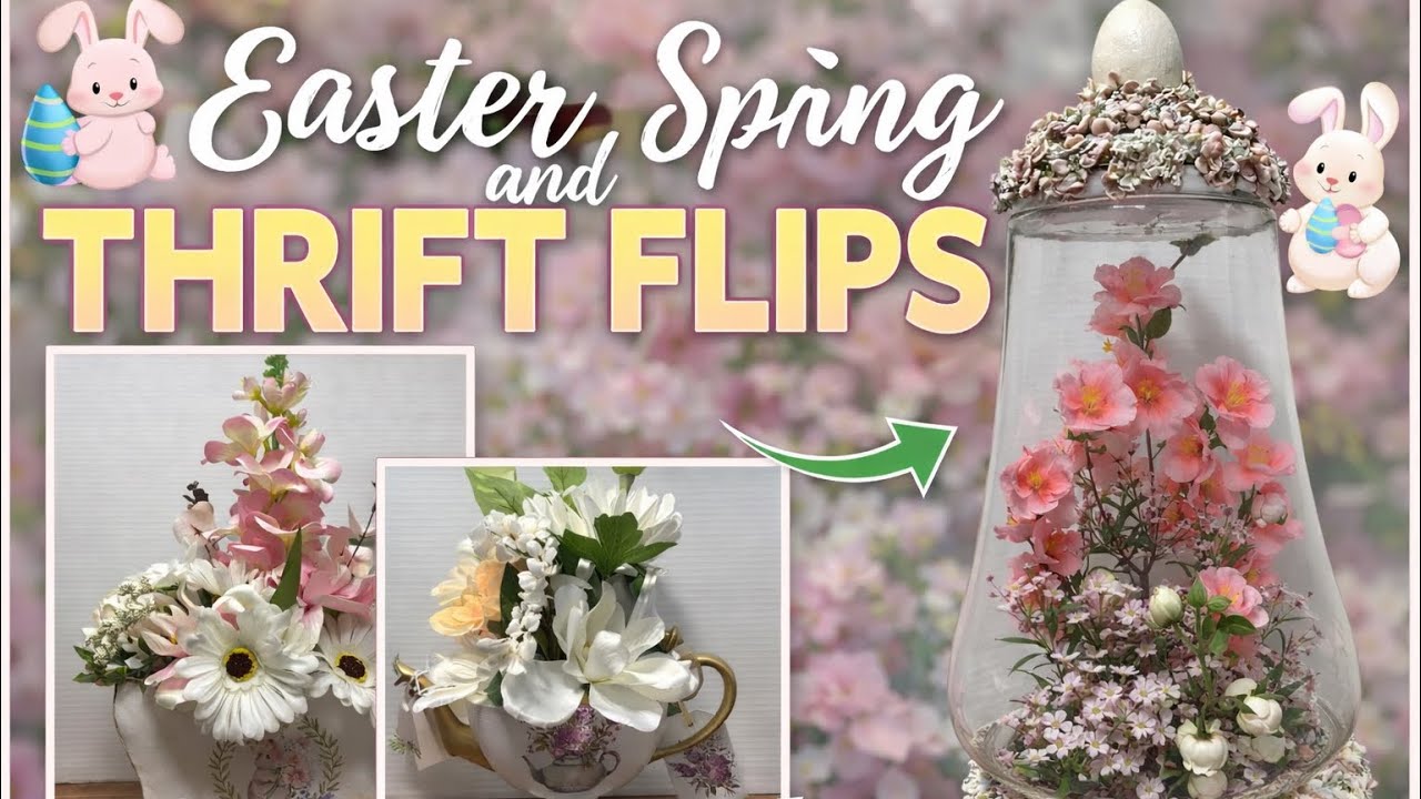 Easter and Spring Thrift Flips