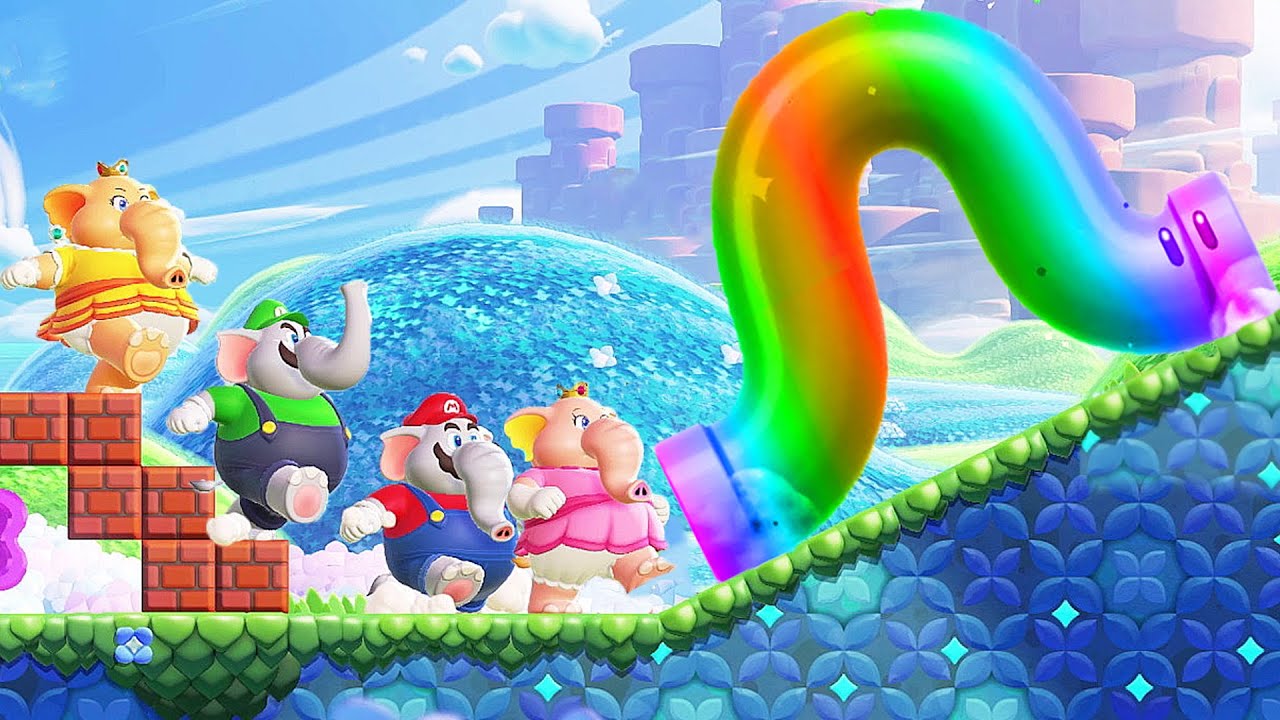 Super Mario Bros. Wonder - 50 Minutes of Gameplay & Screenshots (HD)
