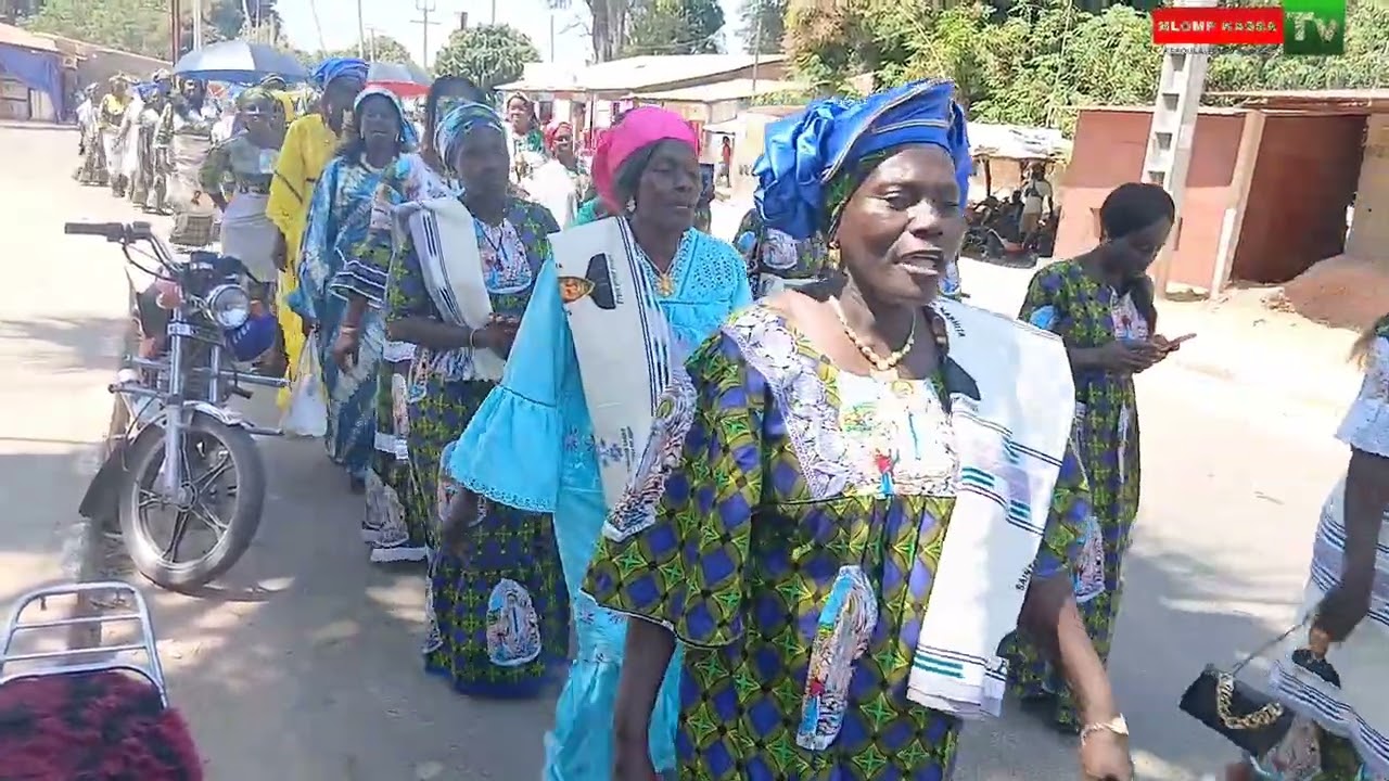 Les femmes catholique de mlomp,  célèbrent  ce  mercredi 11 février 2026 la fête :MARIE DE LOURDES.