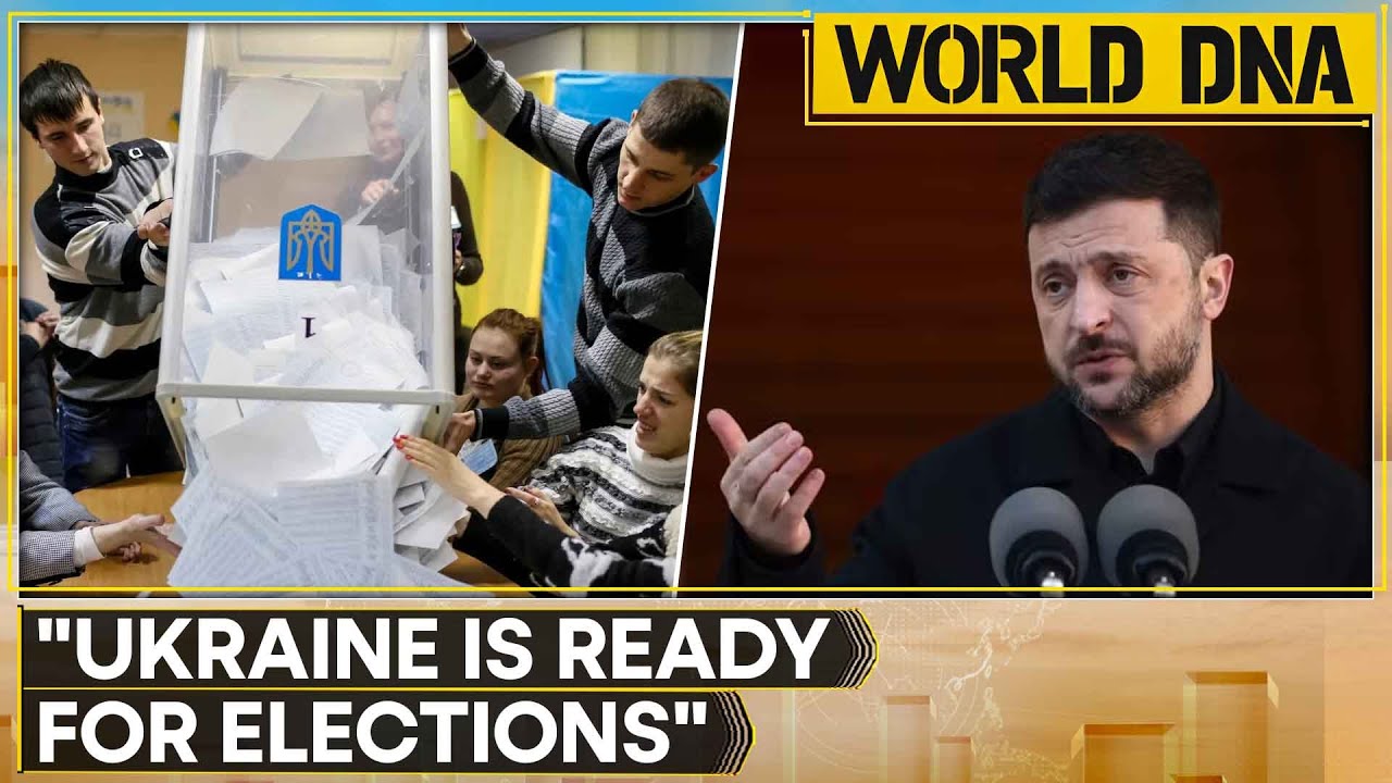 World DNA LIVE: Ukrainian President Volodymyr Zelensky Says Ukraine is Ready for Elections | WION