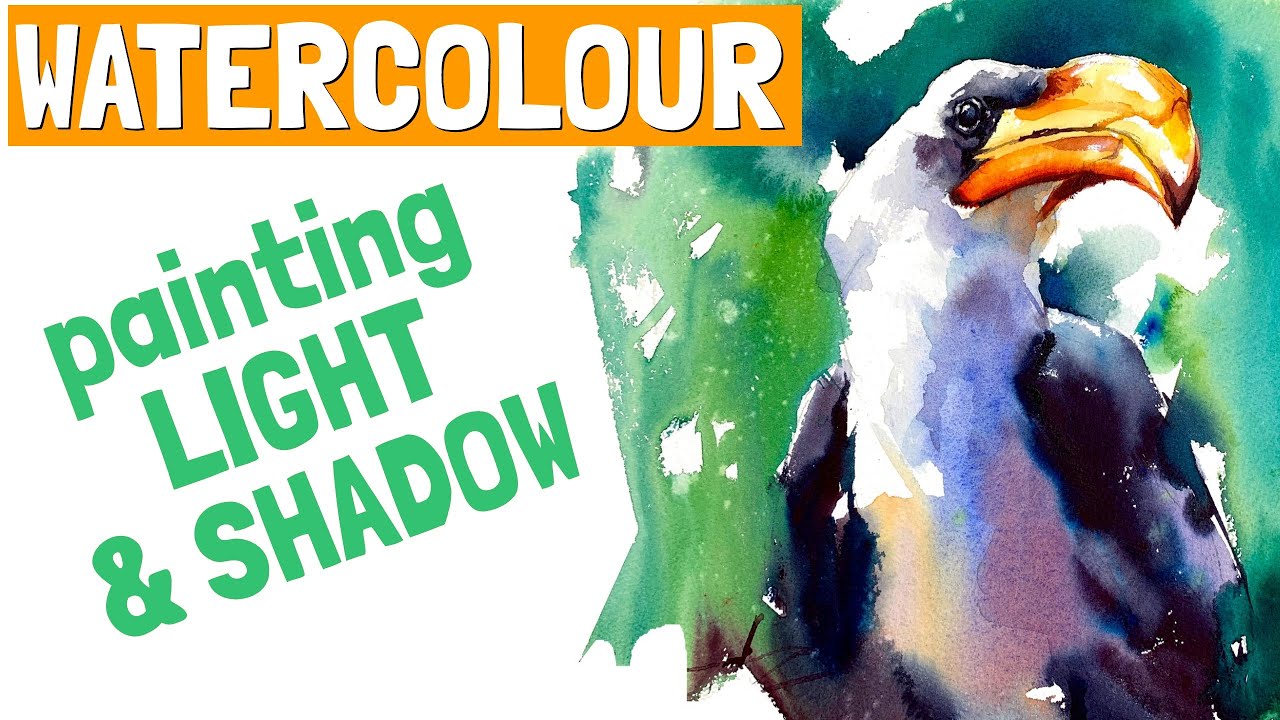 Watercolour LIGHT & SHADOW - watercolour quick tricks & tips