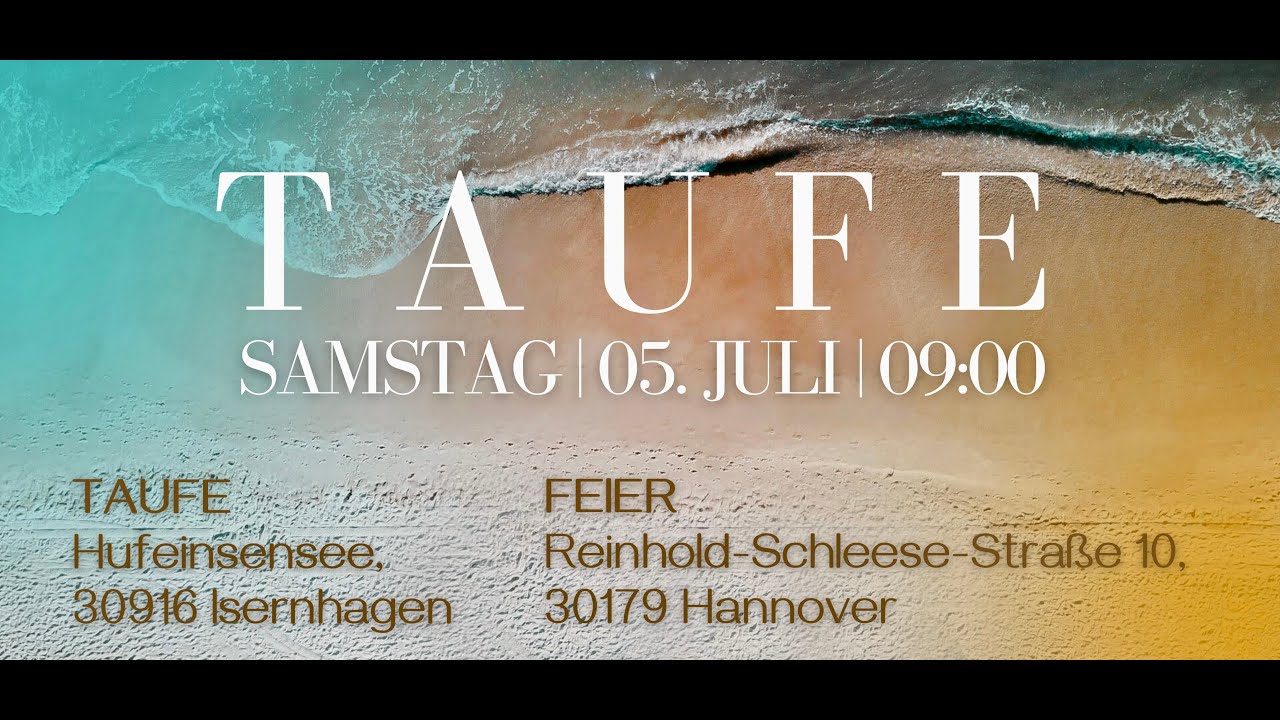 FECG Nasiräer - Wassertaufe/Водное крещение (05.07.2025)