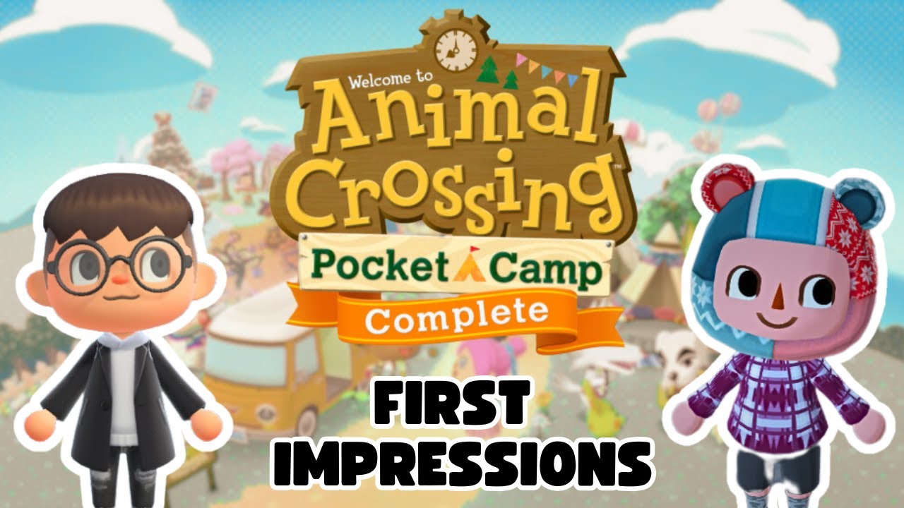 *NEW* Animal Crossing: Pocket Camp Complete || First Impressions and Gameplay