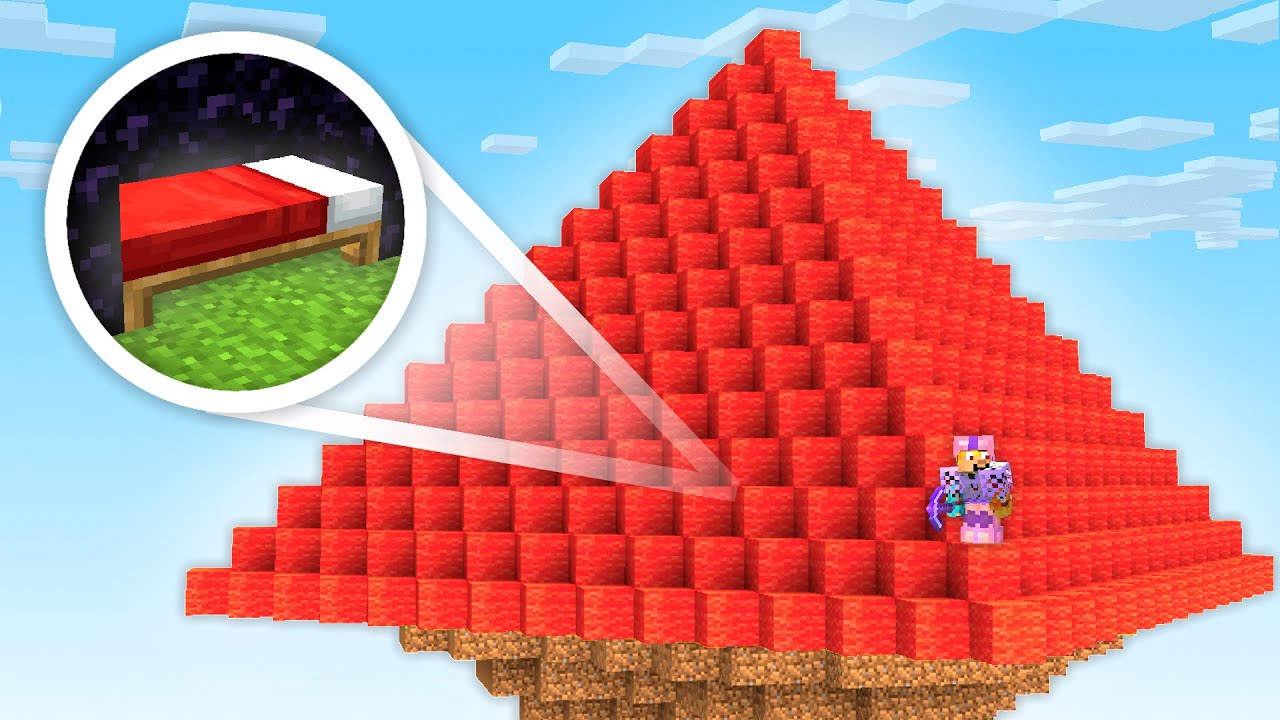 NEJVĚTŠÍ obrana Postele v Minecraftu