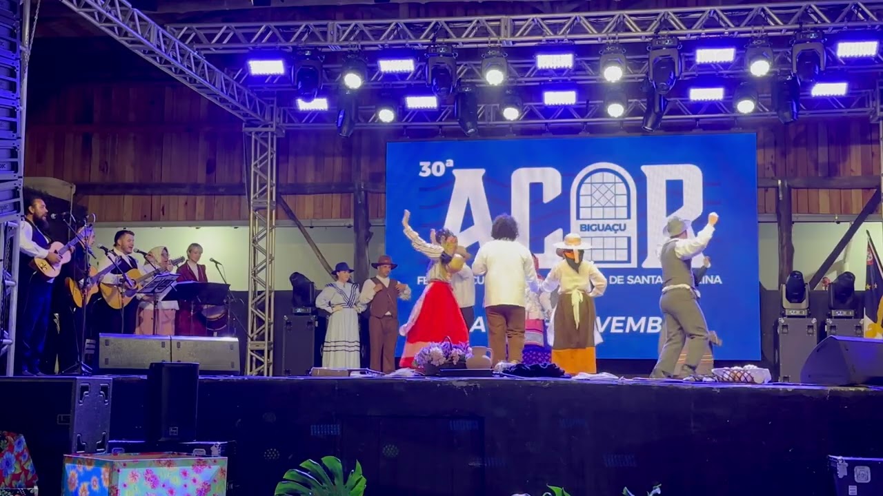 Baile de Santa Maria - S&atilde;o Miguel - Grupo Folcl&oacute;rico Mixtura - 30&ordm; A&ccedil;or