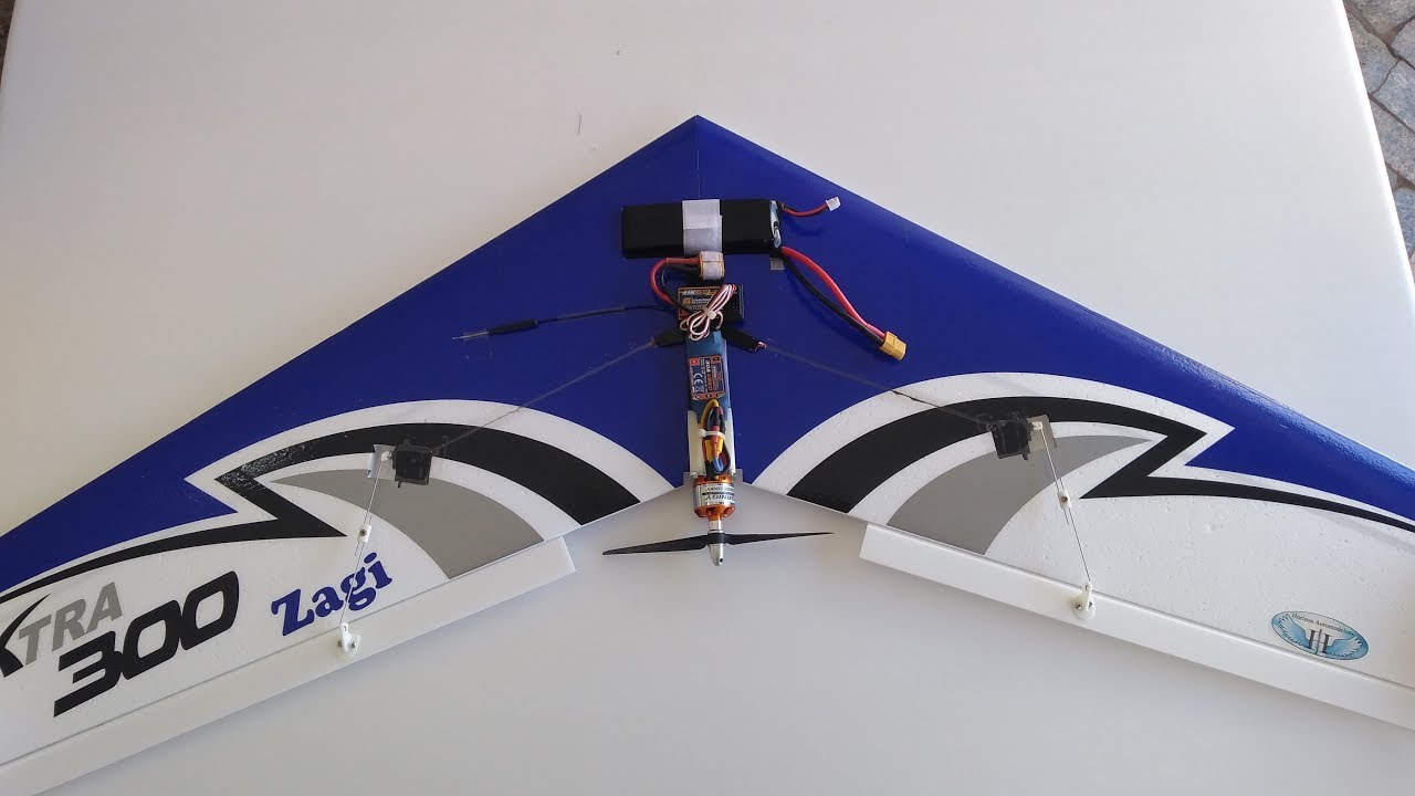 Montagem da Asa Zagi da Horizon Aeromodelos Aero Sport Modelismo
