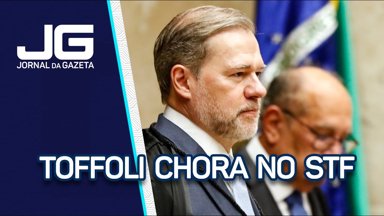 Toffoli chora no STF