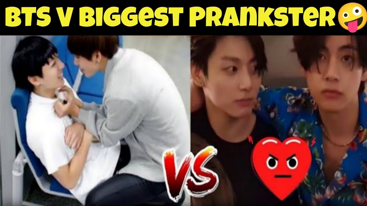 BTS V Biggest Prankster 🤯 BTS Most Funny Moments Caught on Camera 📸 BTS Forgot Cameraman 🤣 #bts #v