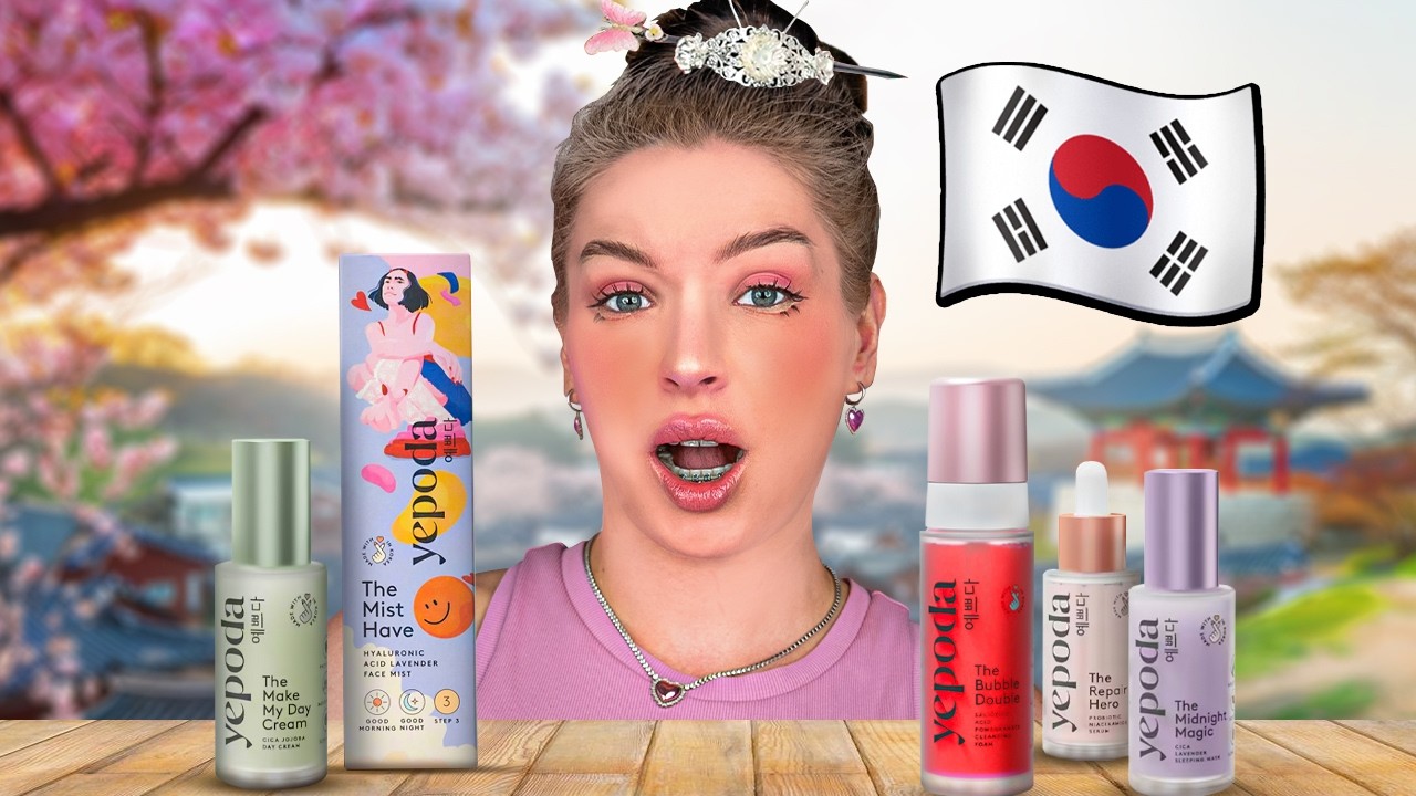 Testuję Najlepszą Koreańską Pielęgnację Twarzy!
