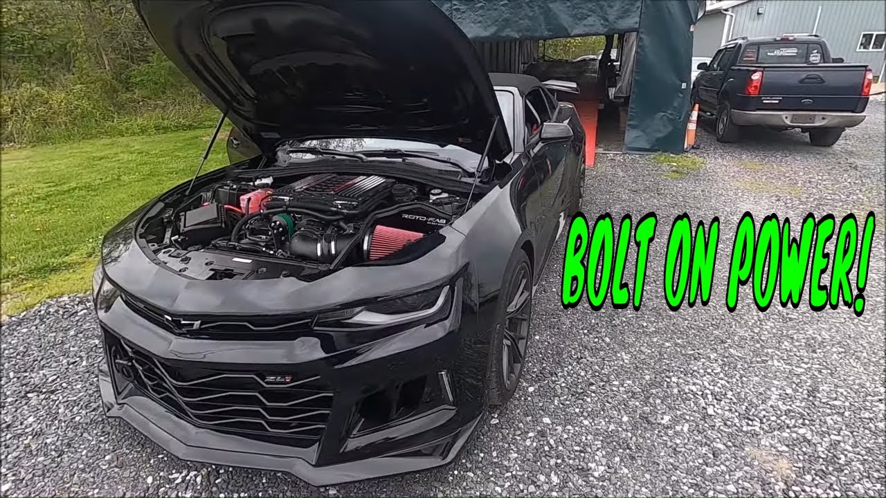 Camaro ZL1 6-го поколения выдаёт БЕЗУМНУЮ мощь всего лишь с помощью болтовых соединений! *700+ RWHP*