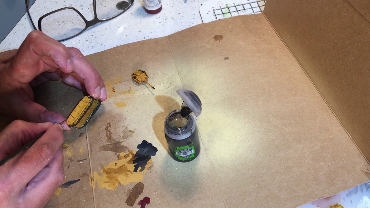 Victrix tank painting part 1