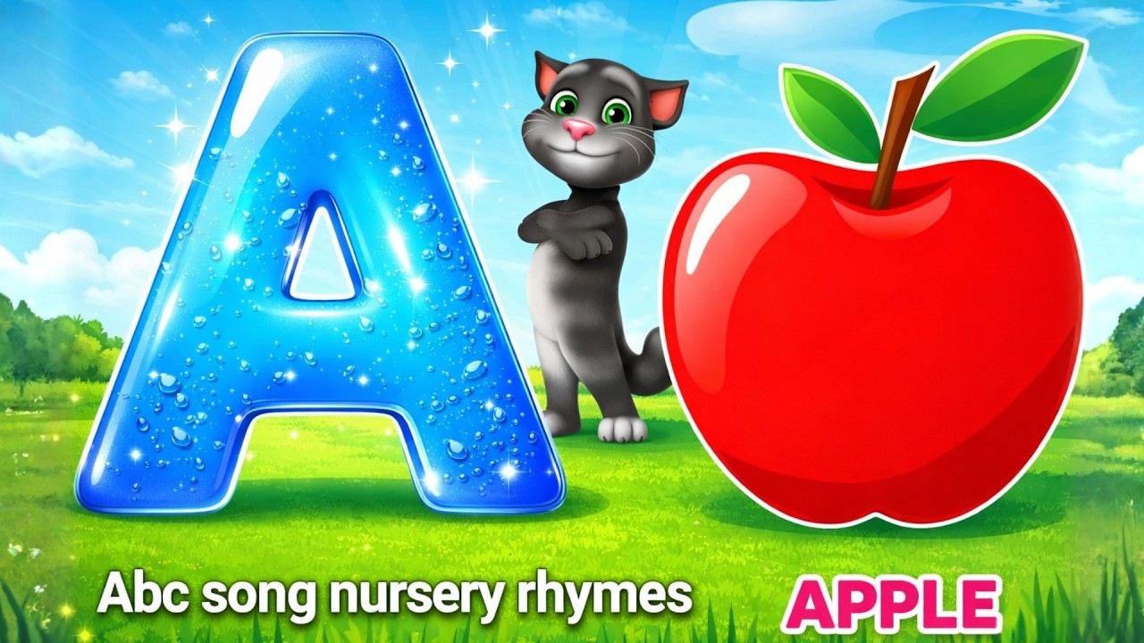 A for apple | अ से अनार | abcd Song | alphabet phonics sound