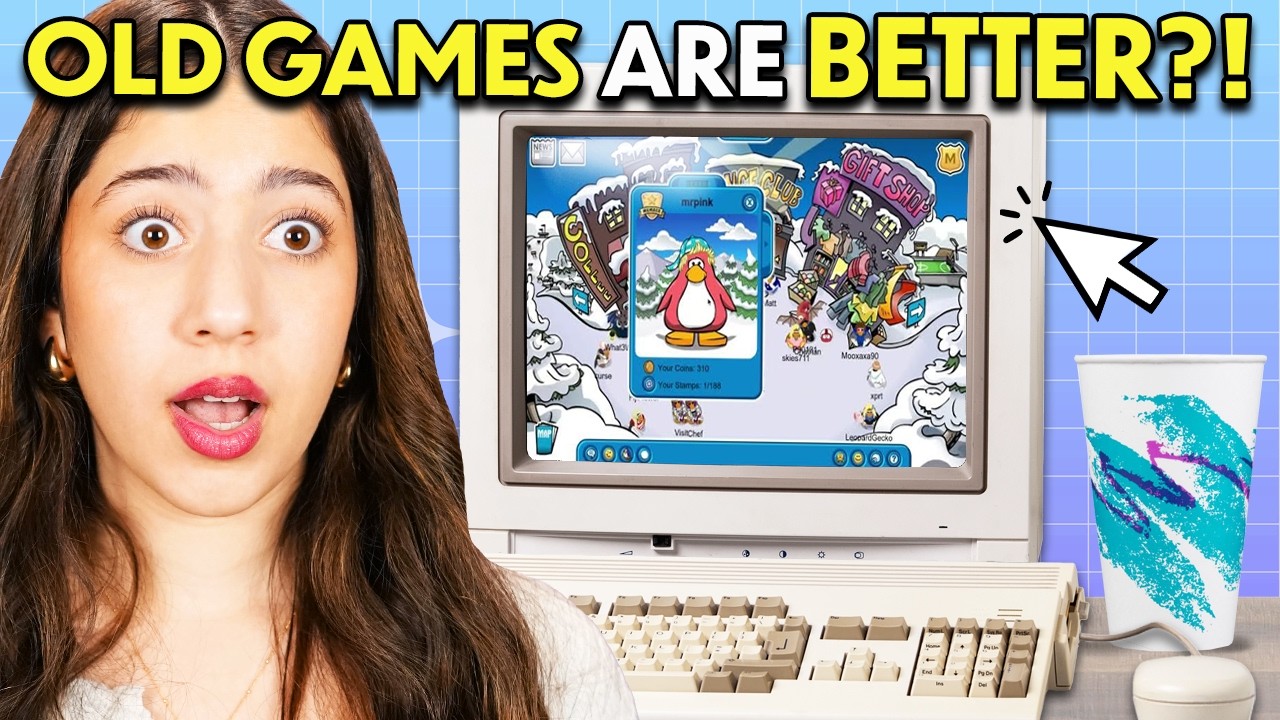 Teens Play Iconic Computer Games For The First Time! (Doom, Runescape, Oregon Trail)