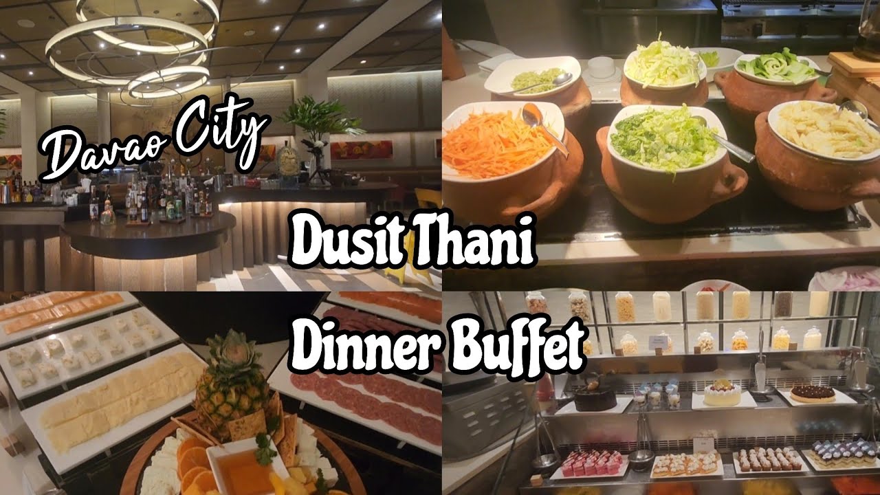 Dusit Thani Davao Dinner Buffet! Is this the most expensive buffet in Davao City?
