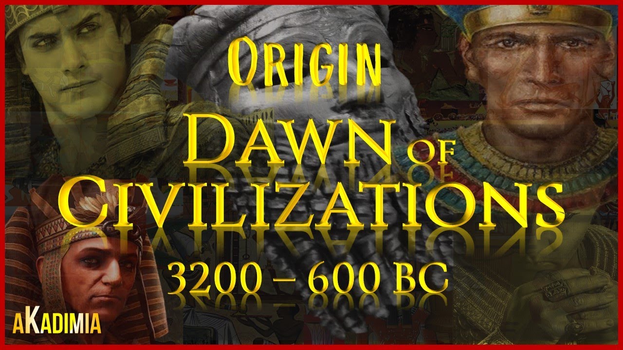 ORIGIN of CIVILIZATIONS 【3200-600 BC】 Bronze to Iron Ages💥 AKADIMIA💥