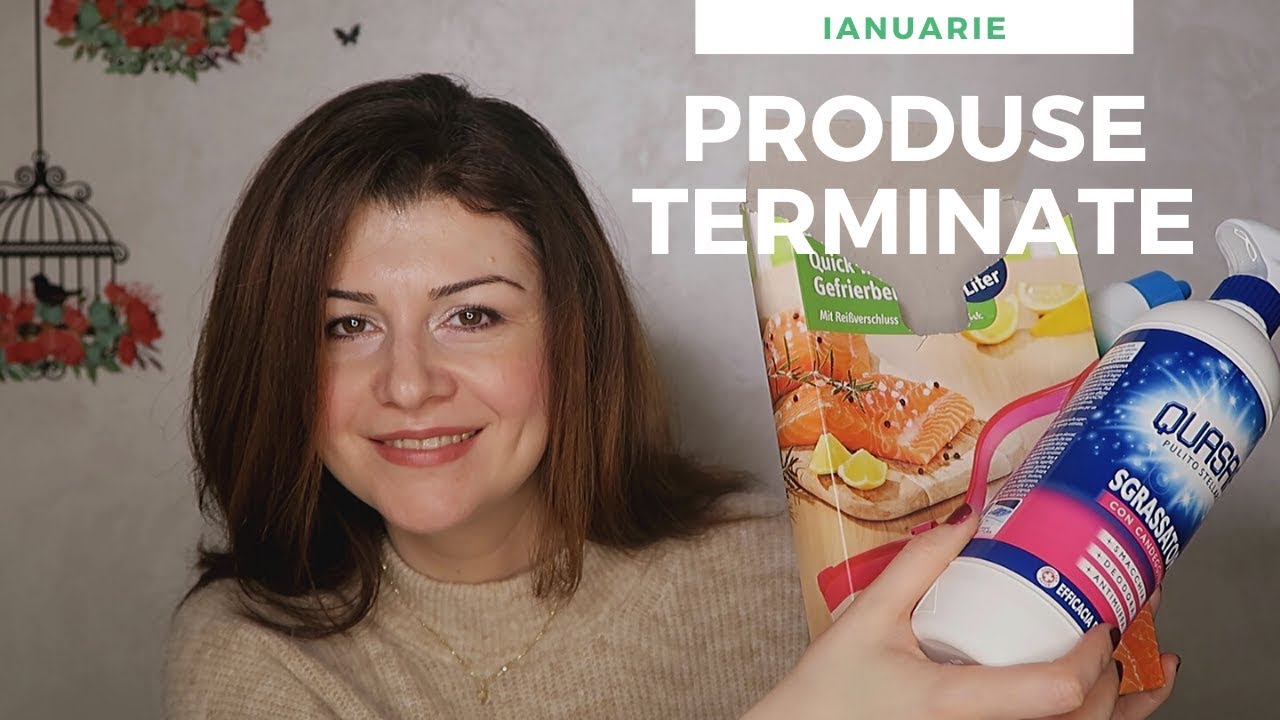 Produse terminate si alimente degustate in luna ianuarie 2020 | ALIELA