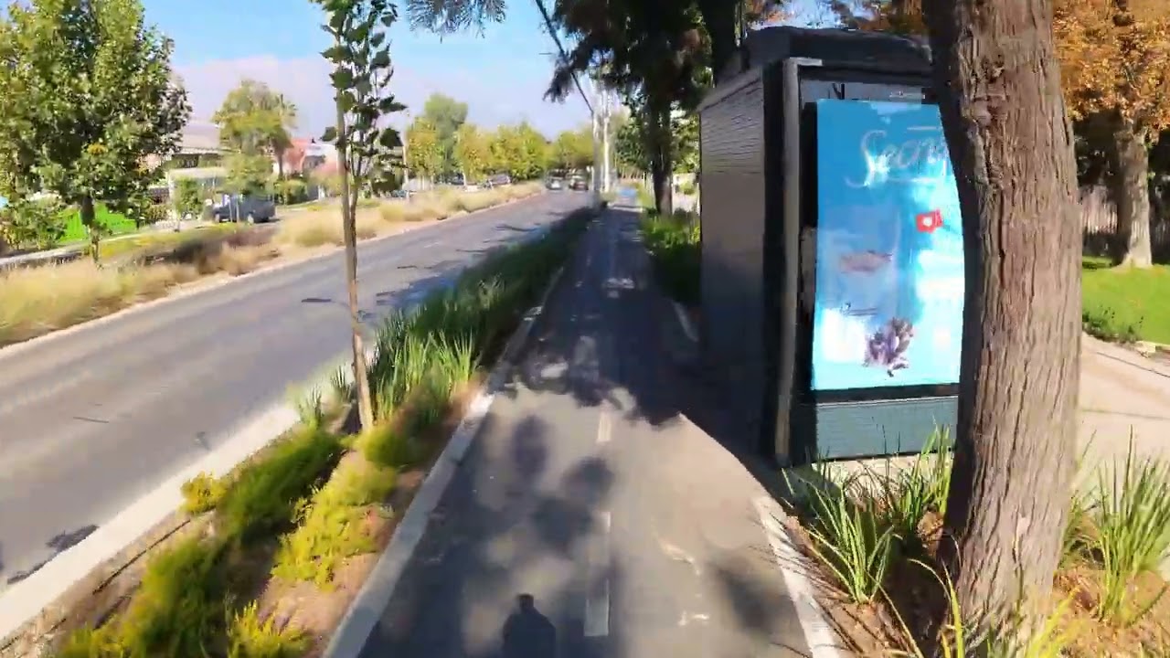 Ciclovía Padre Hurtado sur