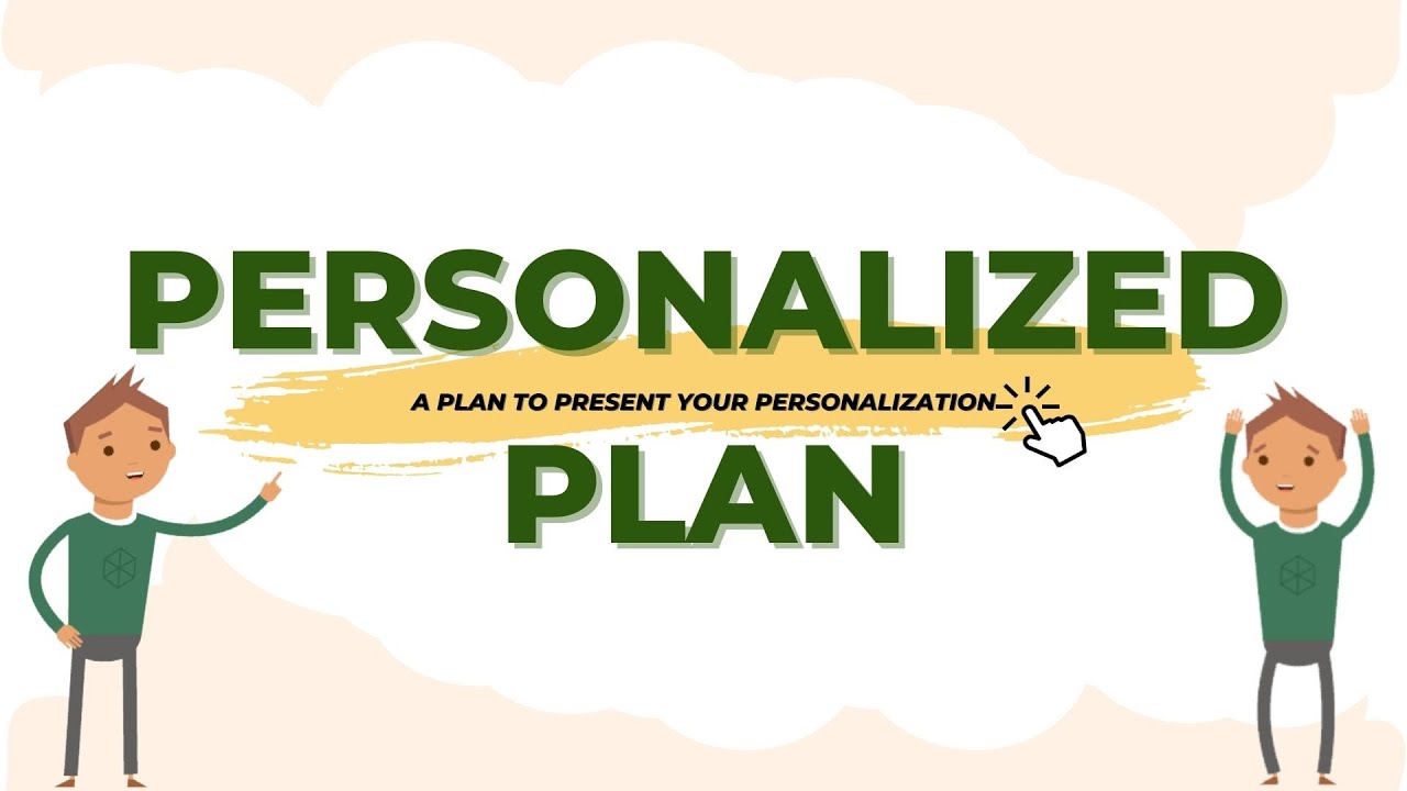 PERSONALIZED PLAN | A Plan To Present Your Personalization | Picker Wheel
