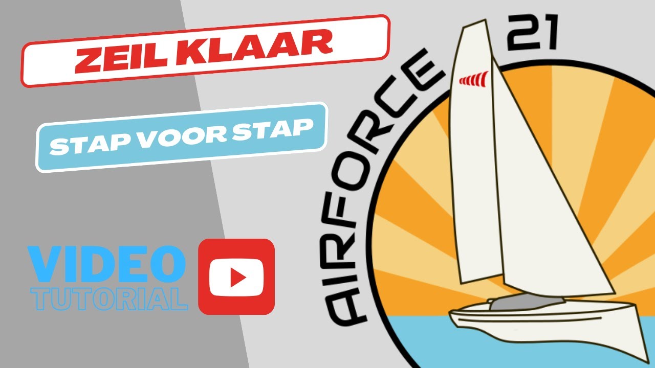 ZEILKLAAR MAKEN AIRA 22  STAP VOOR STAP