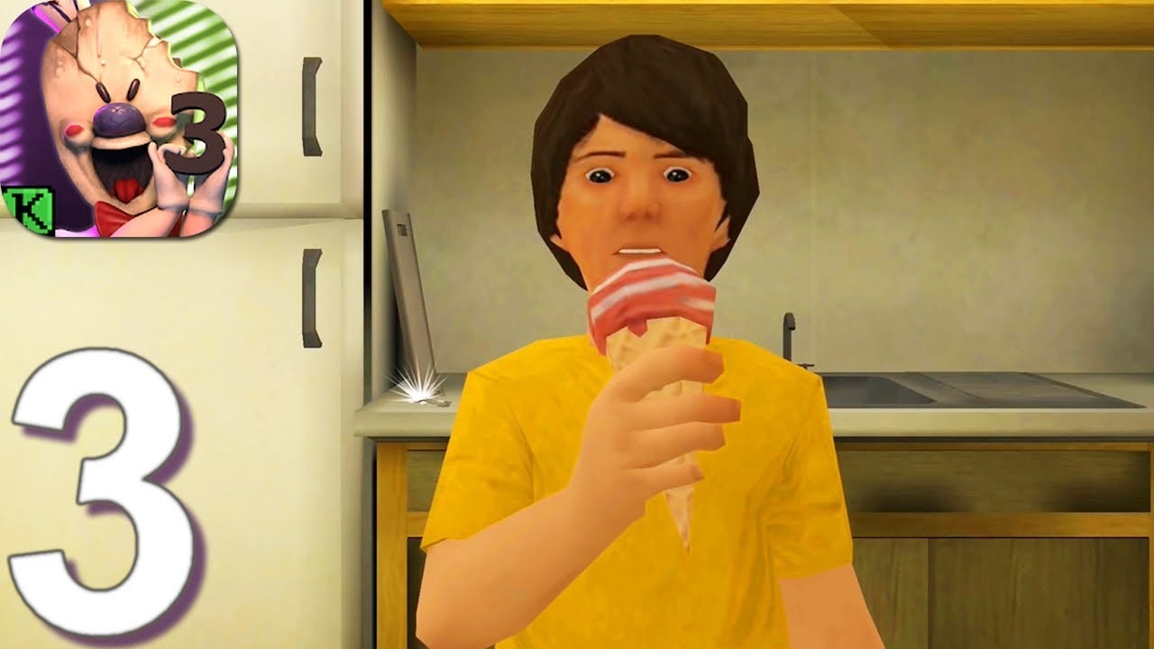 Ice Scream 3 - Gameplay Walkthrough Part 3 All Cutscenes + Secret Ending (Android,iOS)