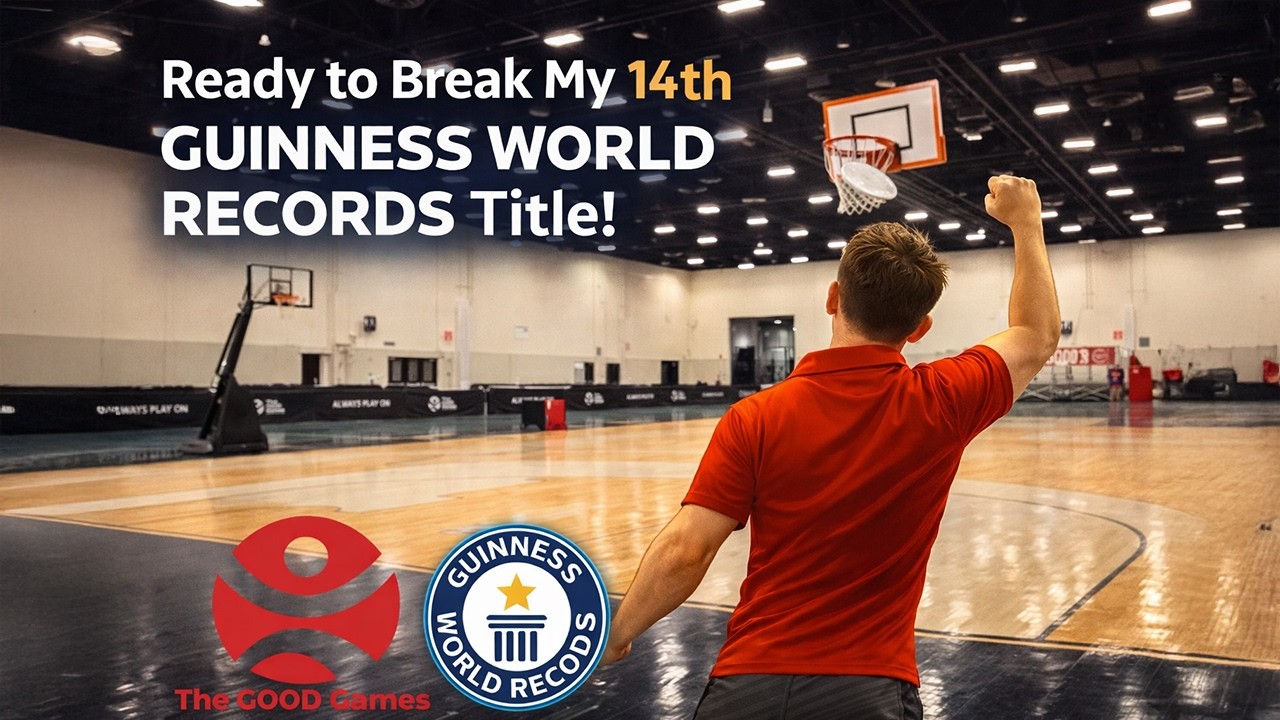 Inside The GOOD Games Calgary | Onsite Training for My 14th Guinness World Record