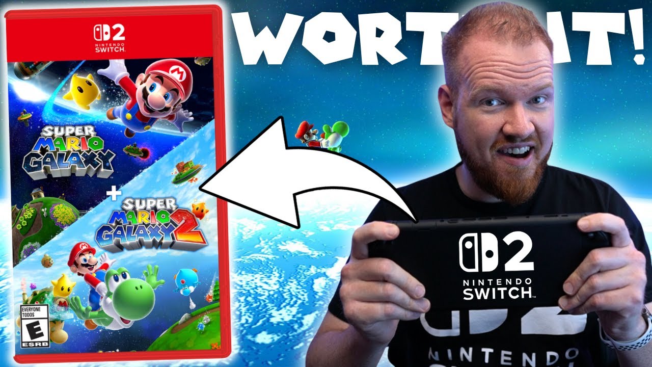 Super Mario Galaxy 1 + 2 для Switch 2 — это просто СУМАСШЕДШИЕ игры!