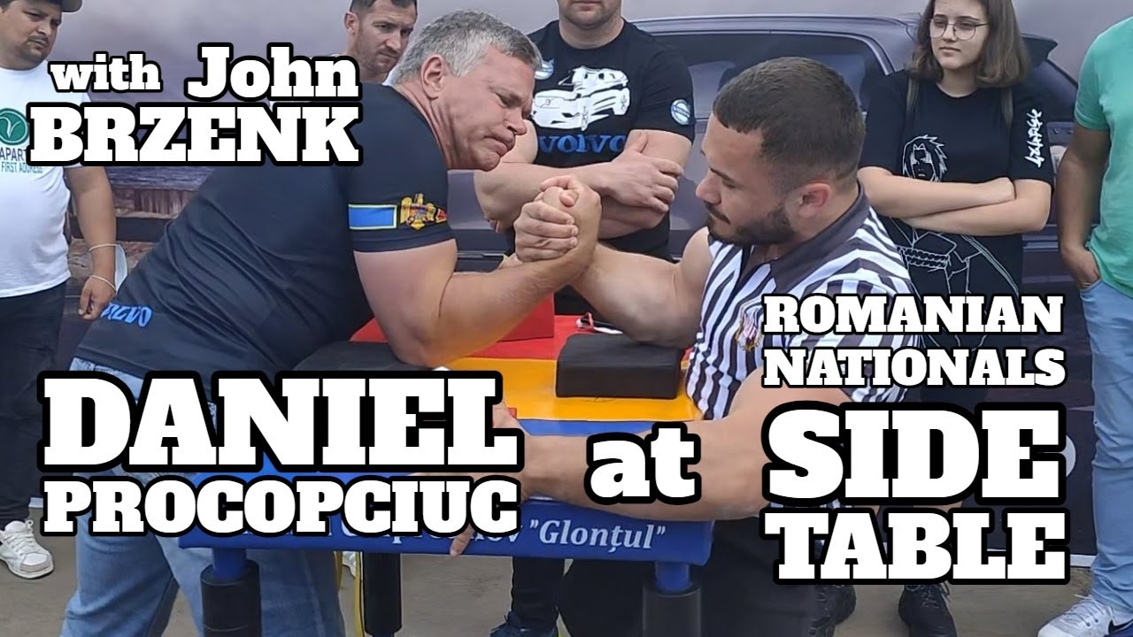 Daniel Procopciuc at Romanian Nationals Side Table (with John Brzenk, Aymeric Pradines, etc.)