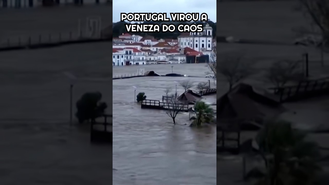PORTUGAL VIROU A VENEZA DO CAOS