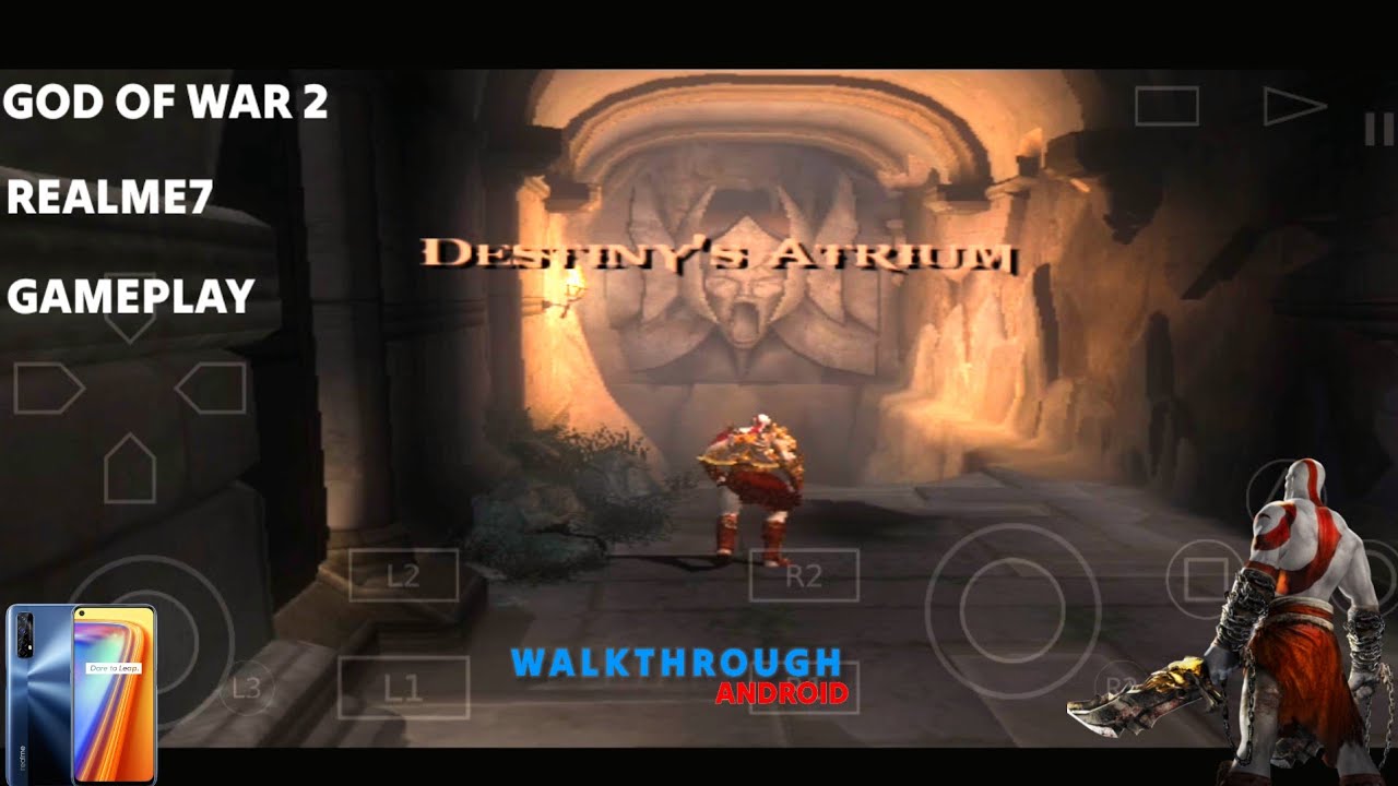 God of war 2 HD WALKTHROUGH DESTINY'S ATRIUM part 14 | Android  | AETHERSX2 | EMULATOR fps 60