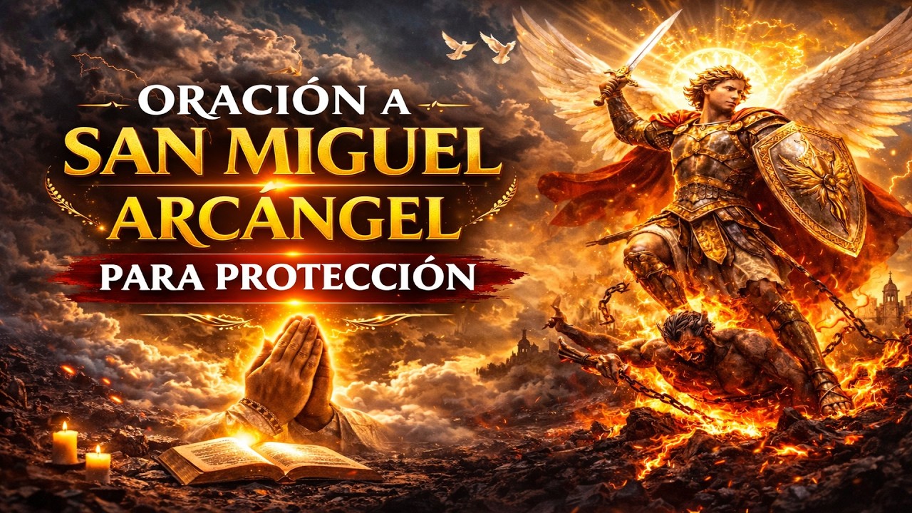 ORACIÓN A SAN MIGUEL ARCANGEL PARA PROTECCIÓN