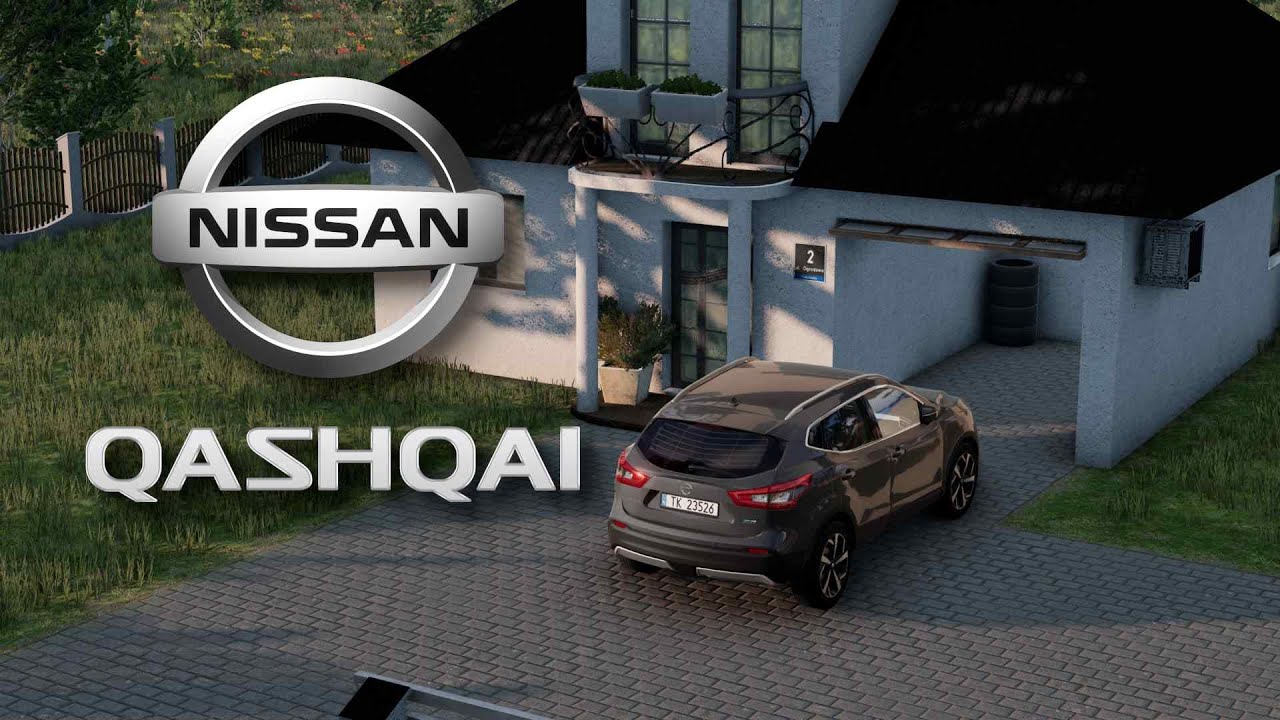 NEW BeamNG Nissan Qashqai mod | test drive