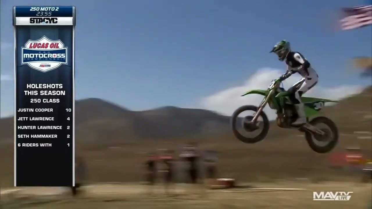 2022 AMA Pro Motocross Fox Raceway 2 250 Moto 2 HD
