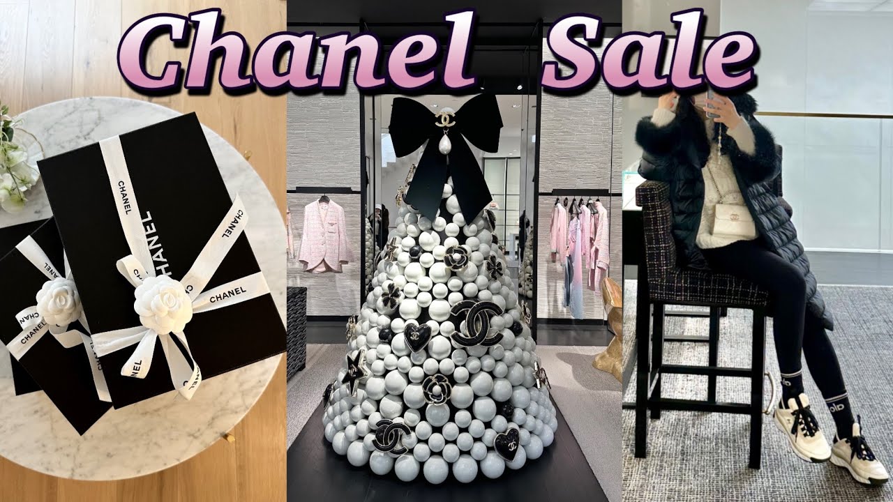 Зимняя распродажа Chanel и распаковка, Рождественский блог о сладостях в Нью-Йорке