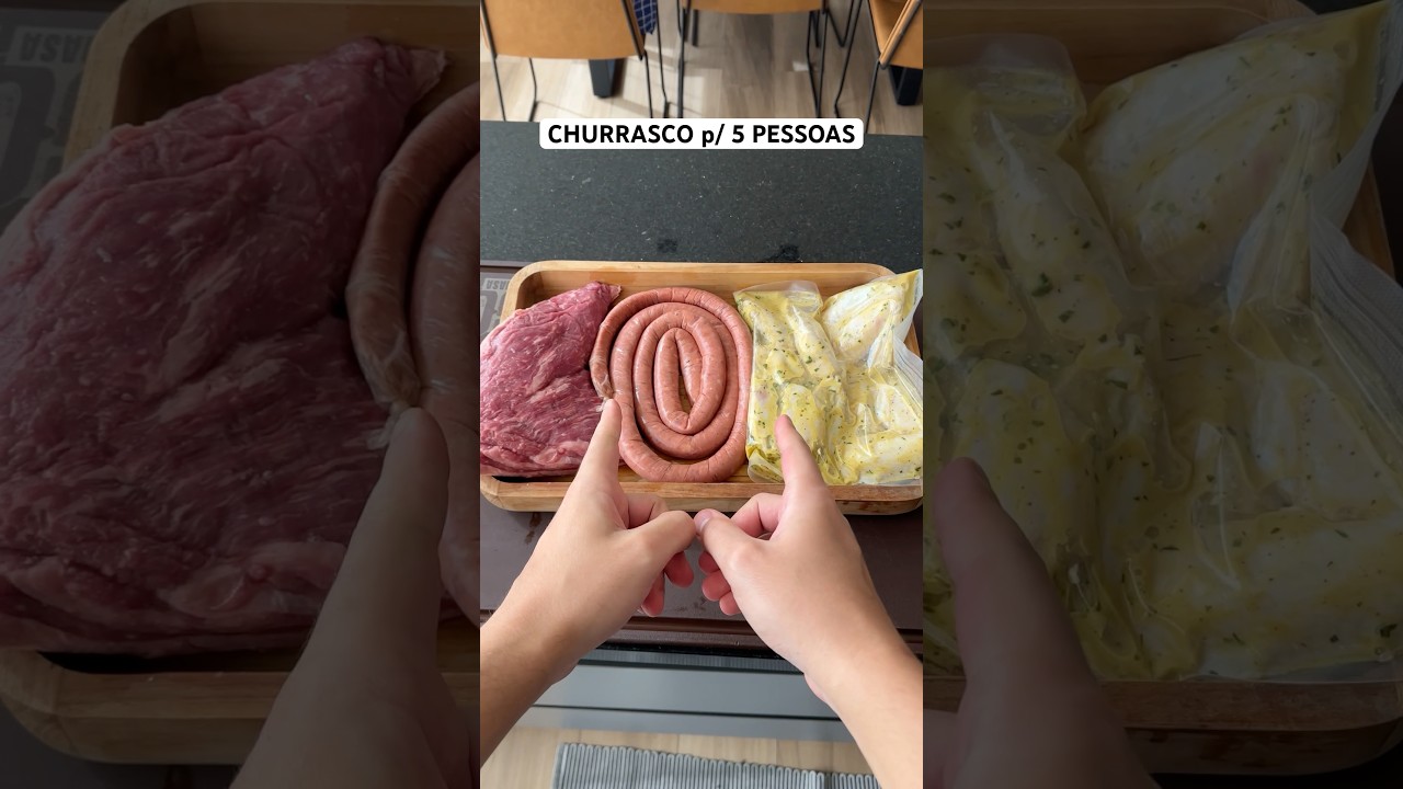 CHURRASCO COMPLETO p/ 5 PESSOAS