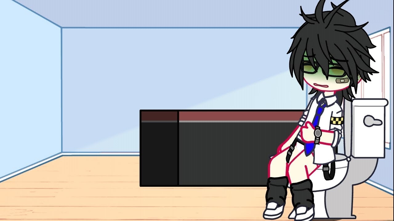 Ray drink spoiled milk (Gacha diarrhea boy)   &bull; #gacha #diarrhoea #poop