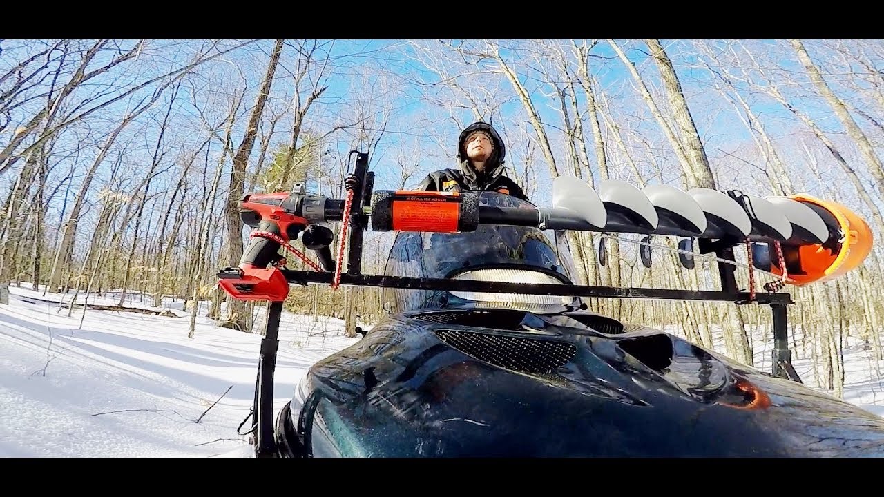 SNOWMOBILE MODS FOR ICE FISHING