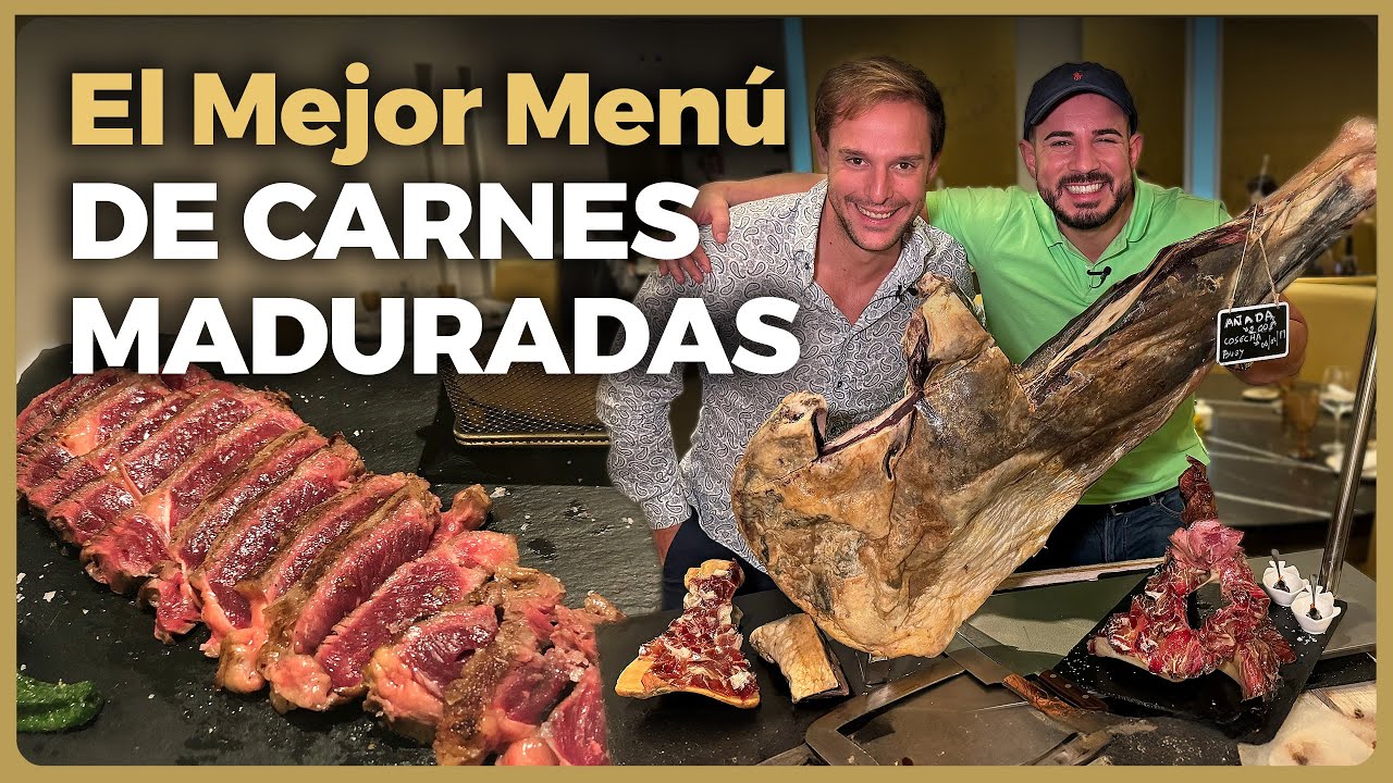 el MENÚ DEGUSTACIÓN de CARNES MADURADAS más INCREÍBLE de mi vida…