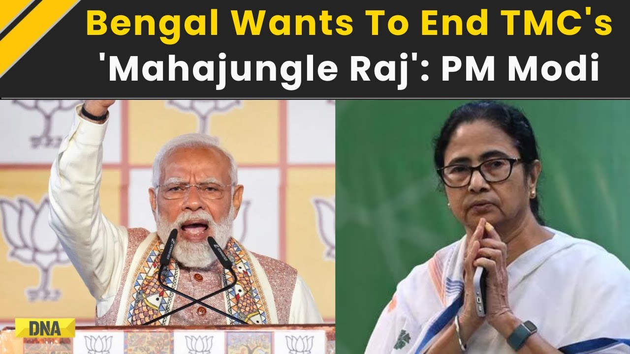 PM Modi News: PM Modi Slams Trinamool’s ‘Mahajungle Raj’ In Bengal | PM Modi In Singur