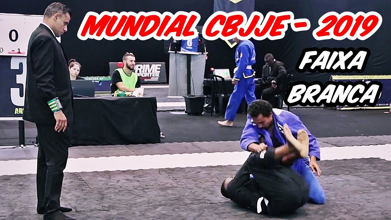 Jiu Jitsu - Luta - Faixa Branca - Mundial CBJJE - 2019