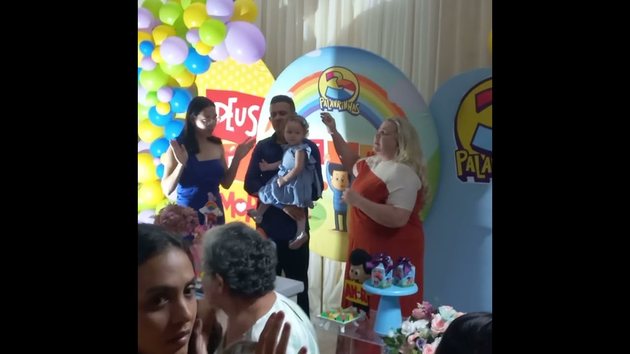 Aniversário  de  Elisa  de 1 ano de  idade