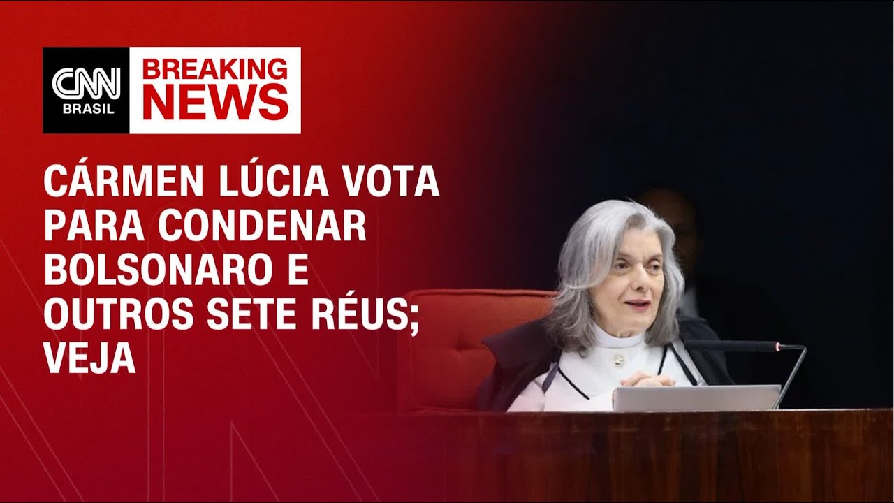 Veja voto de Cármen Lúcia no julgamento de Bolsonaro | BASTIDORES CNN